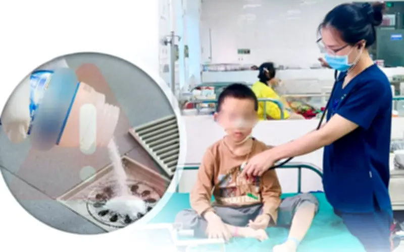 Bé 8 tuổi ở Nghệ An nguy kịch vì uống nhầm bột thông cống, bác sĩ cảnh báo nguy hiểm