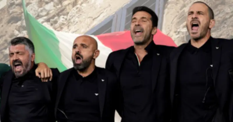 Bộ ba huyền thoại Gattuso, Buffon, Bonucci dẫn dắt Italia hồi sinh vận mệnh