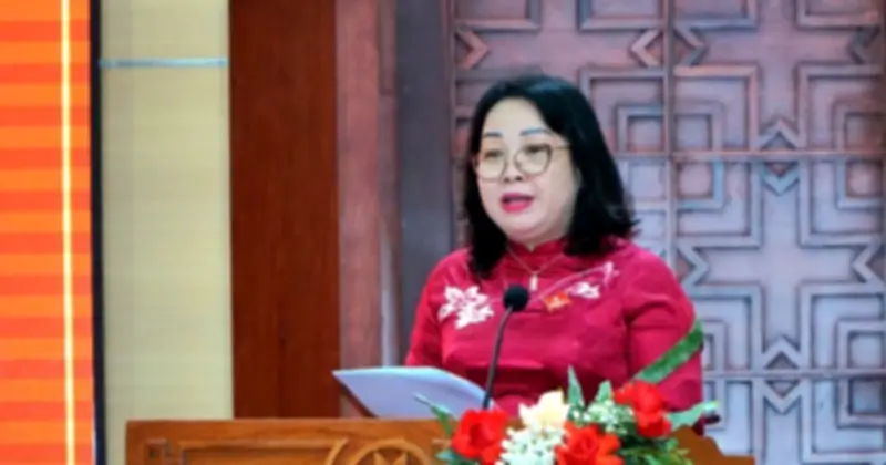 Bà Cao Thị Hòa An tái đắc cử Chủ tịch HĐND tỉnh Đắk Lắk nhiệm kỳ 2026-2031