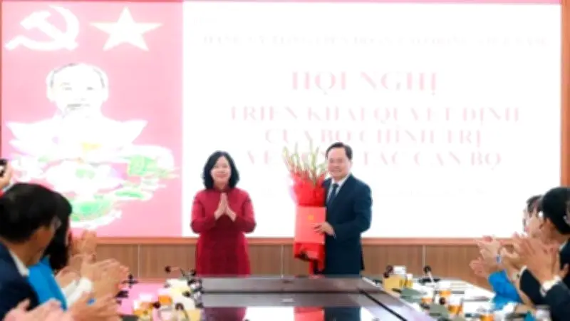 Bộ Chính trị điều động nhân sự chủ chốt tại Tổng Liên đoàn Lao động Việt Nam