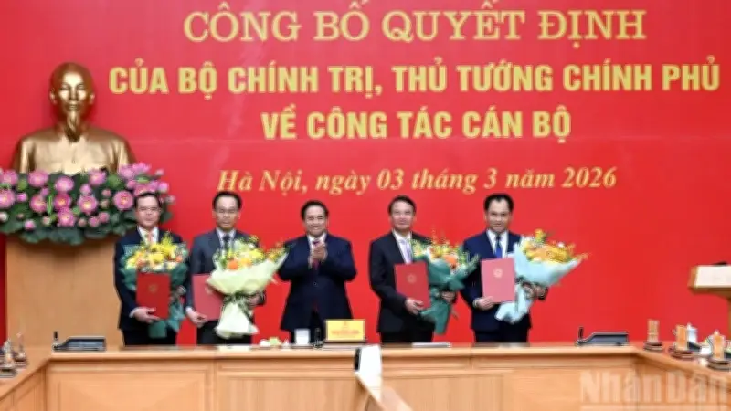 Bộ Chính Trị Và Chính Phủ Bổ Nhiệm Loạt Lãnh Đạo Mới, Thủ Tướng Giao Nhiệm Vụ Trọng Tâm
