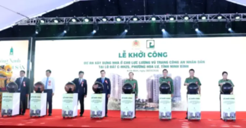 Bộ Công An khởi công dự án hơn 4.800 tỷ đồng tại Ninh Bình