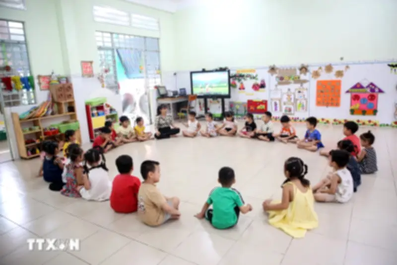 Bộ Giáo dục ban hành quy định mới về chế độ làm việc cho giáo viên mầm non