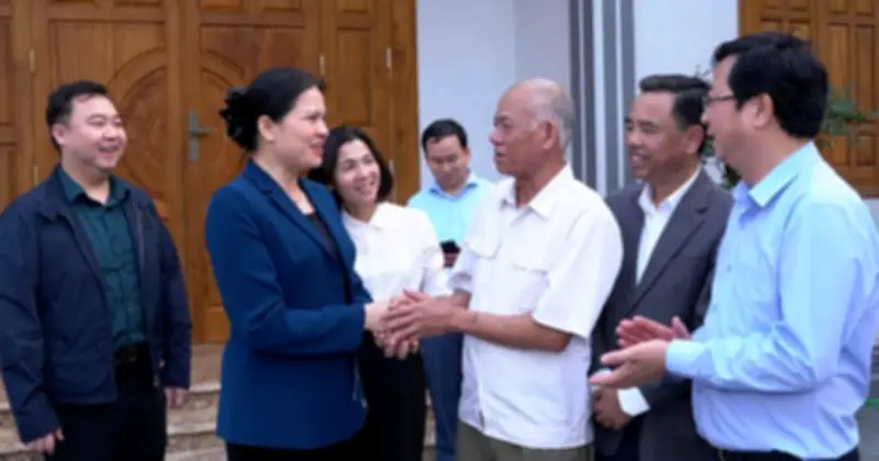 Bà Hà Thị Nga: Địa phương cần mở hướng đi mới, tạo sinh kế bền vững cho người dân