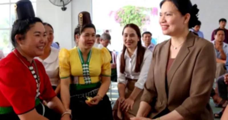 Bà Hà Thị Nga cam kết đồng hành cùng Lai Châu phát triển bền vững vùng dân tộc thiểu số