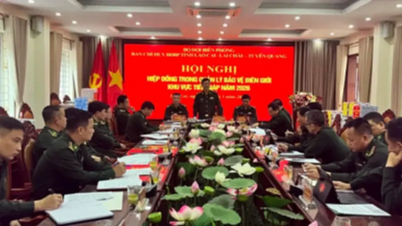 Bộ đội Biên phòng 3 tỉnh Lào Cai, Lai Châu, Tuyên Quang hiệp đồng bảo vệ biên giới hiệu quả