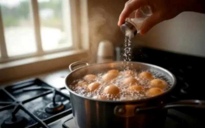 Bí Quyết Luộc Trứng Ngon: Thêm Muối Vào Nước Để Có Kết Quả Hoàn Hảo