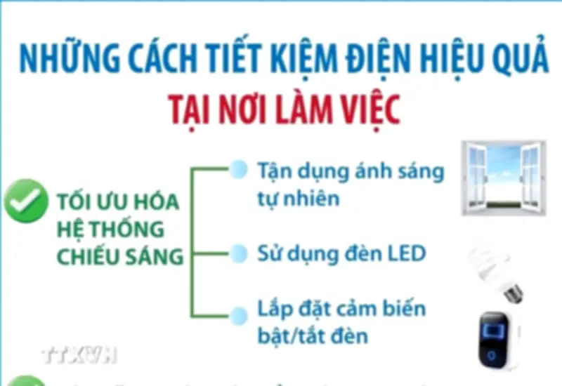 Bí Quyết Tiết Kiệm Điện Hiệu Quả Tại Nơi Làm Việc, Giảm Chi Phí Cho Doanh Nghiệp