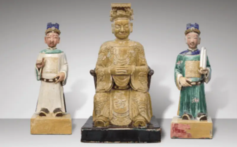 Bộ Tượng Gốm Tam Quan Đại Đế: Bảo Vật Quốc Gia Độc Đáo Từ Sài Gòn Xưa