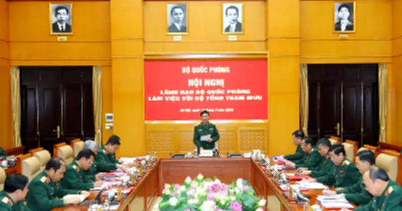 Bộ Tổng Tham mưu hoàn thành xuất sắc nhiệm vụ 2025, Đại tướng Phan Văn Giang chỉ đạo đột phá năm 2026