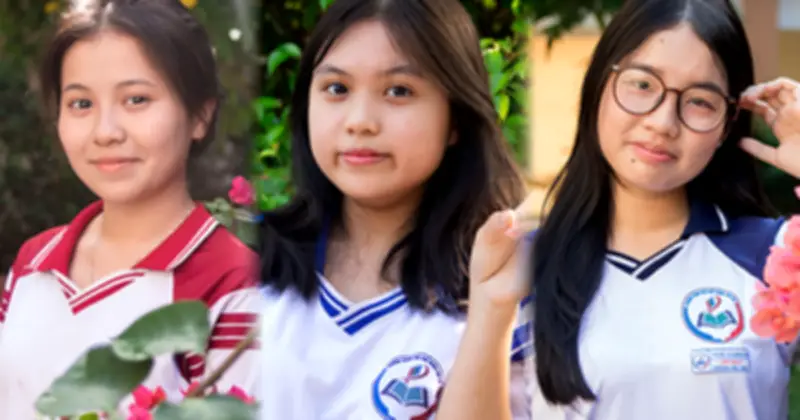 Ba nữ sinh THPT Phú Mỹ tỏa sáng với thành tích học tập ấn tượng và đa tài