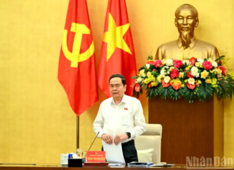 Ban Chấp hành Đảng bộ Quốc hội họp phiên thứ tư, thảo luận chương trình hành động và định hướng lập pháp