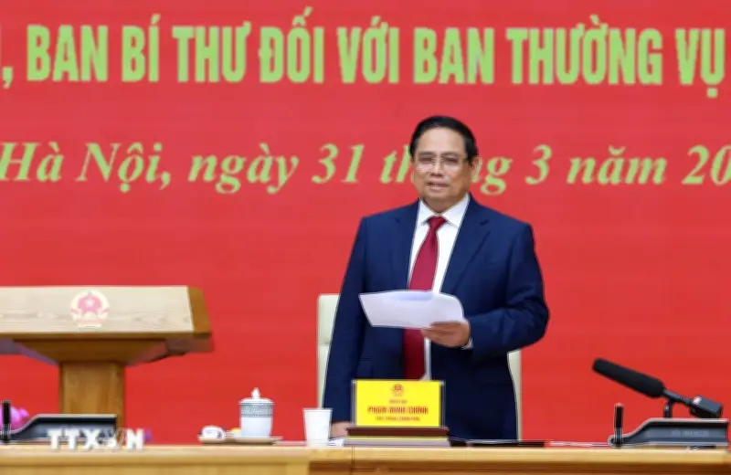Ban Thường vụ Đảng ủy Chính phủ thông qua báo cáo kiểm tra, giám sát