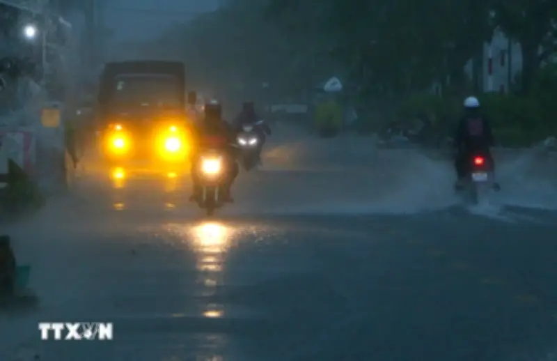 Bắc Bộ, Trung Bộ và Tây Nguyên có thể đối mặt với các đợt mưa dông rộng