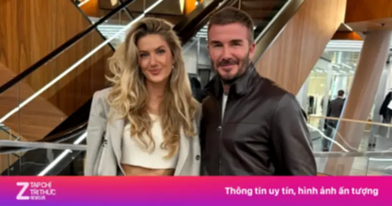 Bài đăng gây bão của Beckham cùng nữ VĐV điền kinh Alica Schmidt thu hút hàng trăm nghìn lượt thích