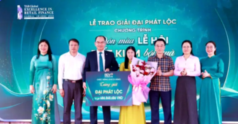 BIDV Trao Giải Đại Phát Lộc 686 Triệu Đồng Cho Khách Hàng Hà Tĩnh Trong Chương Trình Khuyến Mãi