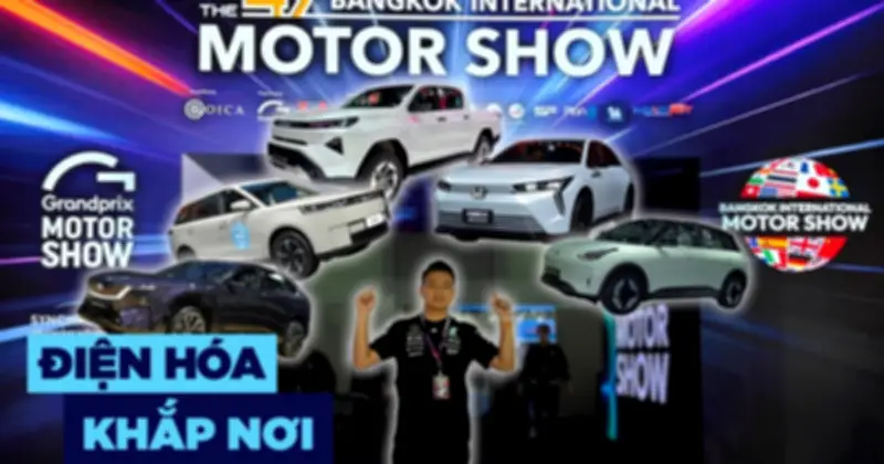 BIMS 2026: Xe điện và xe Trung Quốc thống trị triển lãm ô tô hàng đầu Đông Nam Á