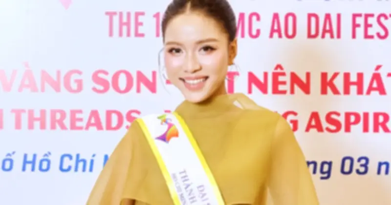 Biện Thuy - Quán quân Học viện cải lương trở thành đại sứ Lễ hội Áo dài TP.HCM 2026