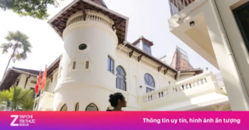 Biệt thự cổ châu Âu - Trung Đông thành trụ sở tạm của Nhà Văn hóa Thanh niên TP.HCM