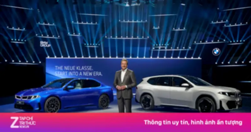 BMW Đặt Cược Vào Nền Tảng Neue Klasse Để Phục Hồi Thị Trường Trung Quốc