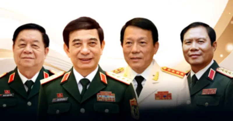 Bốn Đại Tướng Quân Đội, Công An Trúng Cử Đại Biểu Quốc Hội Khóa Mới