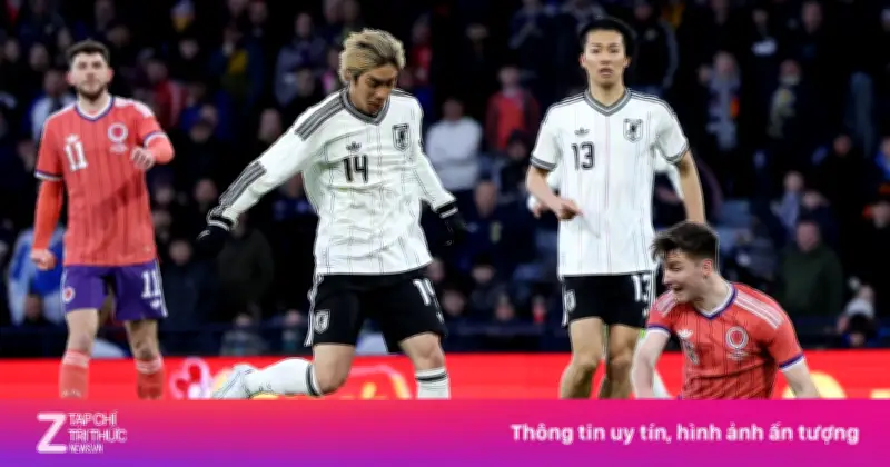 Bàn thắng đẹp như trong sách giáo khoa của tuyển Nhật Bản gây sốt