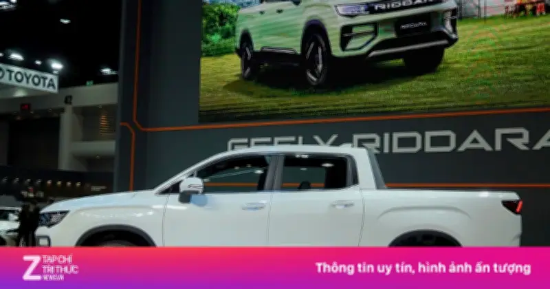 Bán Tải Điện Geely RIDDARA Gây 'Địa Chấn' Tại Triển Lãm Bangkok Với 1.000 Đơn Hàng