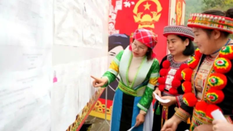 Bằng Thành, xã vùng cao Thái Nguyên chuẩn bị chu đáo cho ngày bầu cử