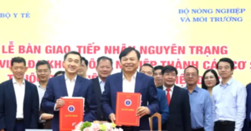 Bệnh viện Đa khoa Nông nghiệp chính thức chuyển giao sang Bộ Y tế quản lý