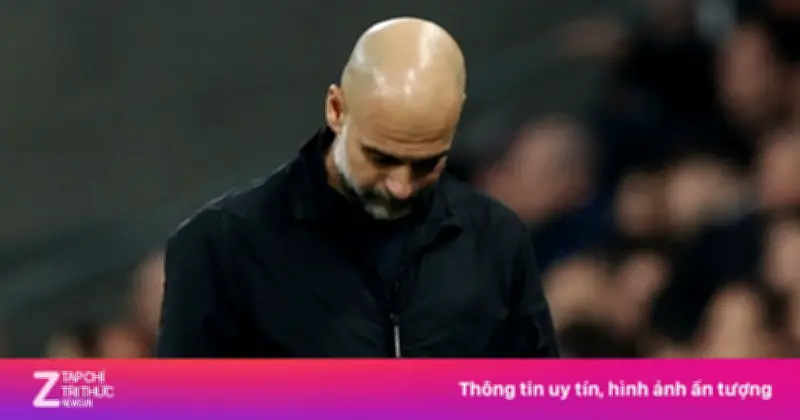 Báo Anh nổi giận với Pep Guardiola sau trận thua đậm 0-3 của Man City