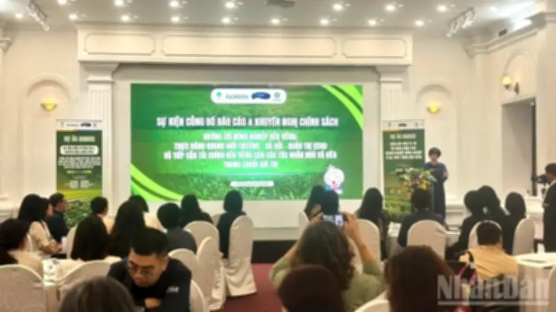 Báo cáo chỉ ra rào cản tài chính xanh cho doanh nghiệp nông nghiệp nhỏ và hợp tác xã