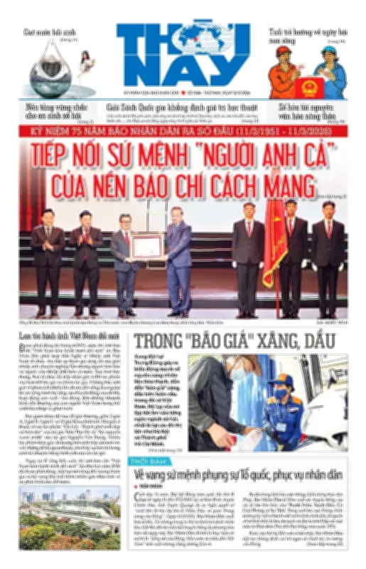 Báo Nhân Dân 75 năm: Mạch nguồn phụng sự Tổ quốc và những câu chuyện thời sự nóng hổi