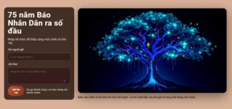 Báo Nhân Dân đón tiếp các đoàn đại biểu chúc mừng 75 năm ra số đầu