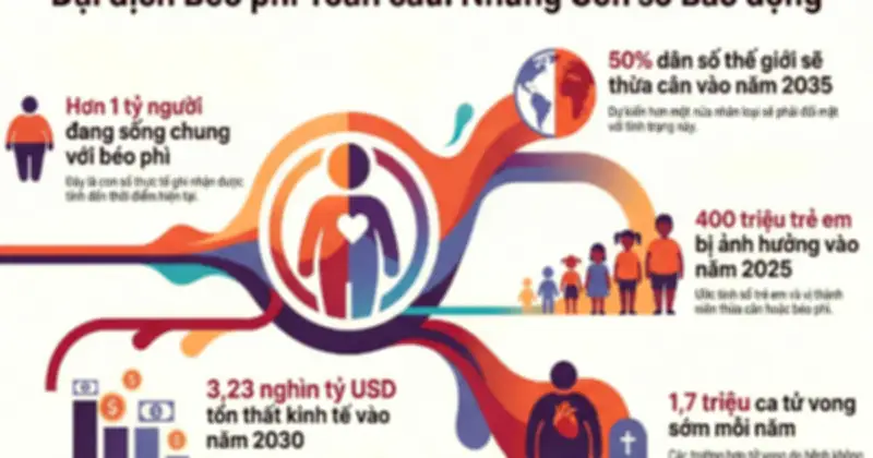 Béo phì: Bệnh mạn tính nguy hiểm và mối liên hệ với trầm cảm tại Việt Nam