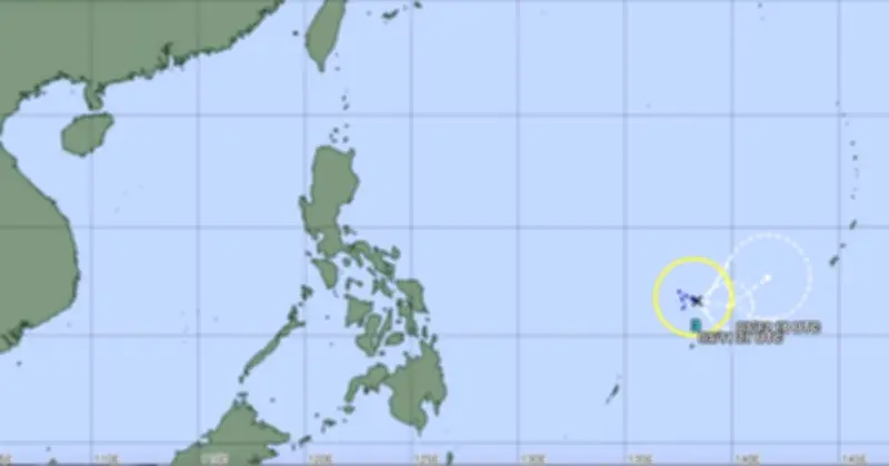Bão số 3 xuất hiện ở Tây Bắc Thái Bình Dương, di chuyển theo hướng hiếm gặp