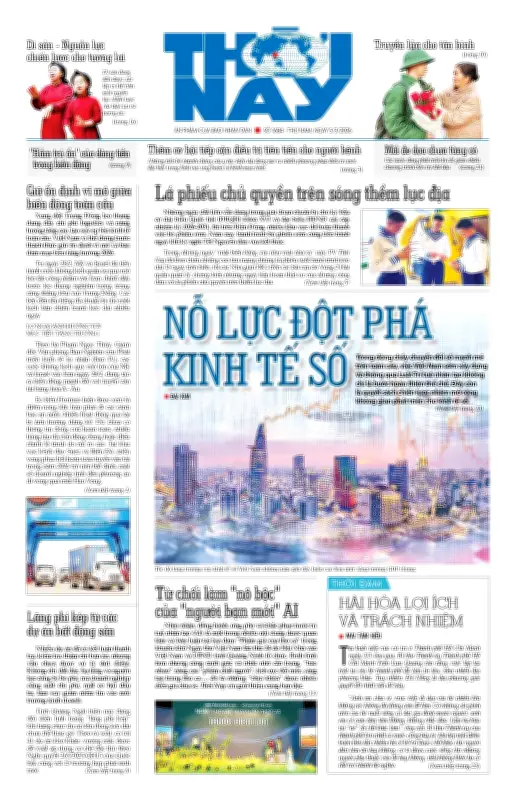 Báo Thời Nay Số 1684: Đa Dạng Thông Tin Với Chuyên Mục Hấp Dẫn