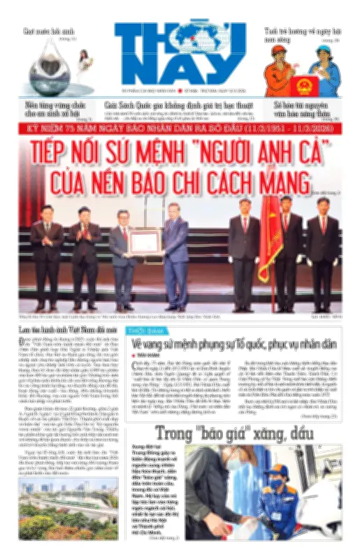 Báo Thời Nay Số 1686: Định Hướng Tư Tưởng và Thông Tin Thời Sự Quan Trọng