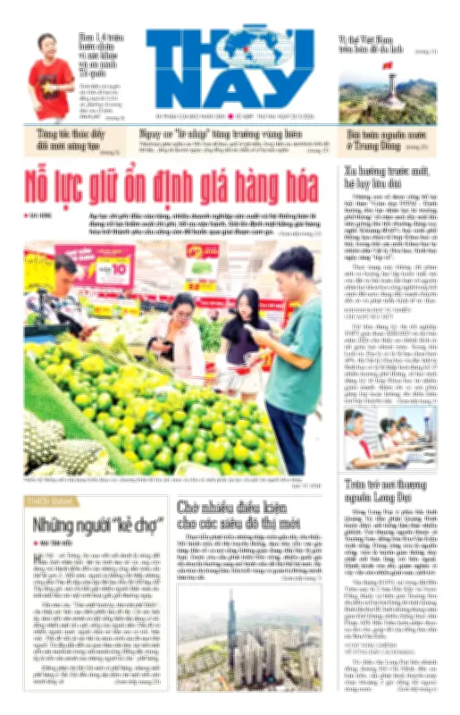 Báo Thời Nay số 1689: Điểm tin chính trị, kinh tế, xã hội nổi bật trong tuần