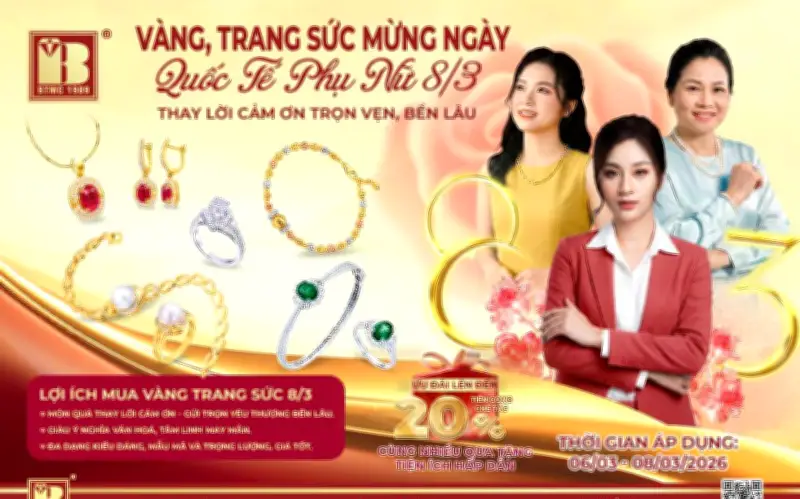 Bảo Tín Minh Châu: Trang Sức Thay Lời Cảm Ơn Trọn Vẹn Nhân Ngày Quốc Tế Phụ Nữ 8/3