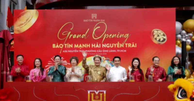 Bảo Tín Mạnh Hải Khai Trương Cửa Hàng Lớn Nhất TP.HCM Tại Ngã Năm Cống Quỳnh