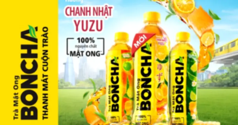 BONCHA Khám Phá Hương Vị Mới: Hơn 1.500 Ngày Nghiên Cứu Cho Trà Mật Ong Chanh Nhật Yuzu