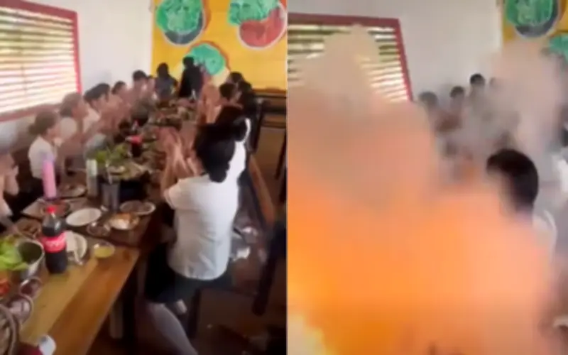 Bếp Gas Mini Phát Nổ Trong Tiệc Sinh Nhật, 11 Học Sinh Philippines Bị Thương