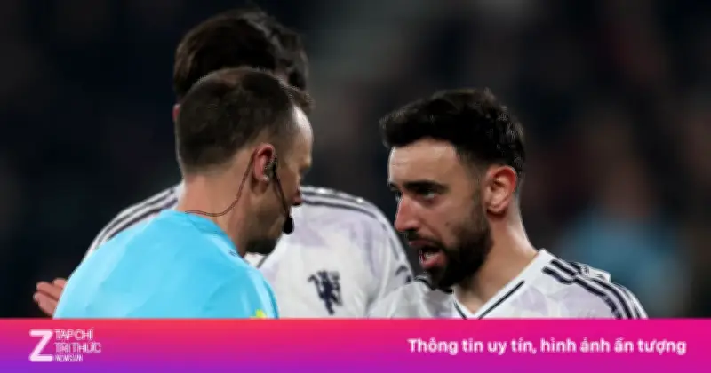 Bruno Fernandes Phẫn Nộ Với VAR Sau Trận Hòa 2-2 Của MU Tại Premier League