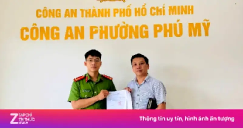 Bất ngờ nhận 100 triệu đồng từ tài khoản lạ, người đàn ông TP.HCM nhờ công an trả lại