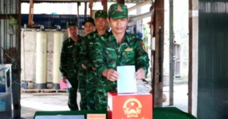 Bầu Cử Sớm Tại Biên Giới: Hòm Phiếu Lưu Động Phục Vụ Chiến Sĩ Đắk Lắk