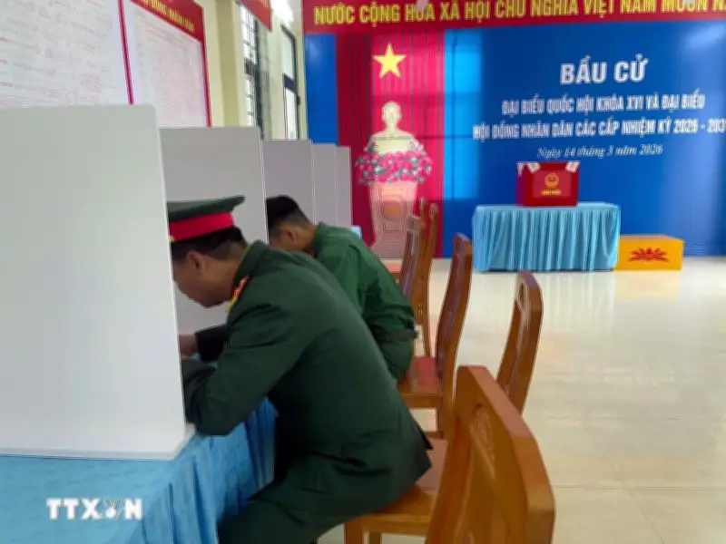 Bầu cử sớm tại đặc khu Bạch Long Vĩ diễn ra an toàn và thành công