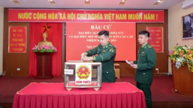 Bầu Cử Sớm Tại Đồn Biên Phòng Lào Cai: Nghiêm Túc Và Đầy Trách Nhiệm
