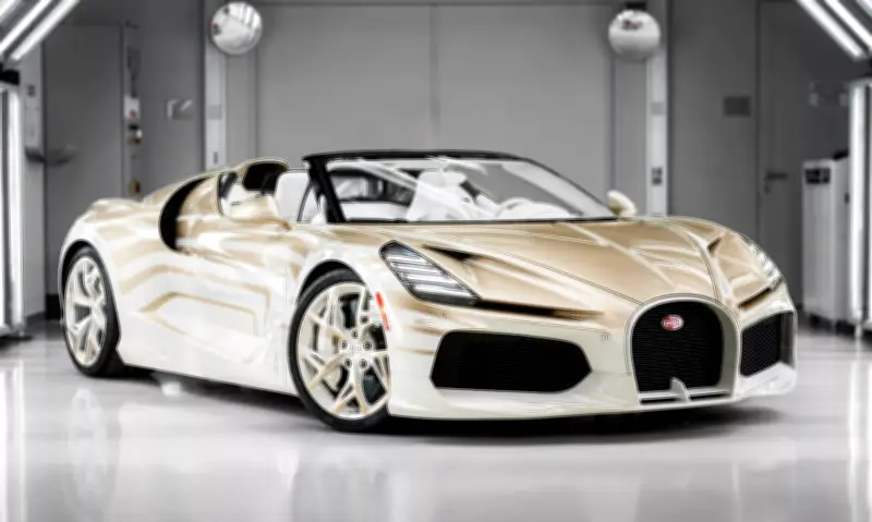 Bugatti W16 Mistral 'Viên Ngọc Hiếm' Độc Bản: Tác Phẩm Nghệ Thuật Tốc Độ Lấy Cảm Hứng Từ Ngọc Trai