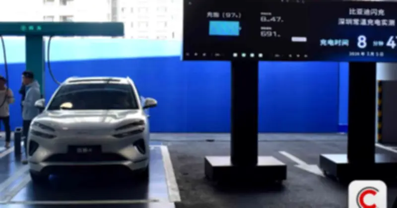 BYD Công Bố Pin Xe Điện Sạc Siêu Nhanh, Chỉ 9 Phút Đạt Gần Đầy