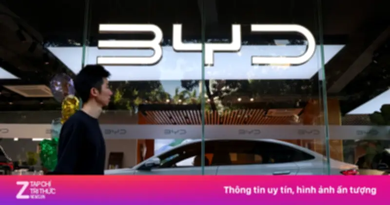 BYD Lần Đầu Ghi Nhận Lợi Nhuận Giảm Sau 4 Năm, Đối Mặt Áp Lực Cạnh Tranh Khốc Liệt